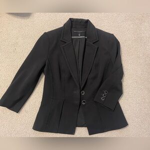 White House Black Market Women's Black Blazer